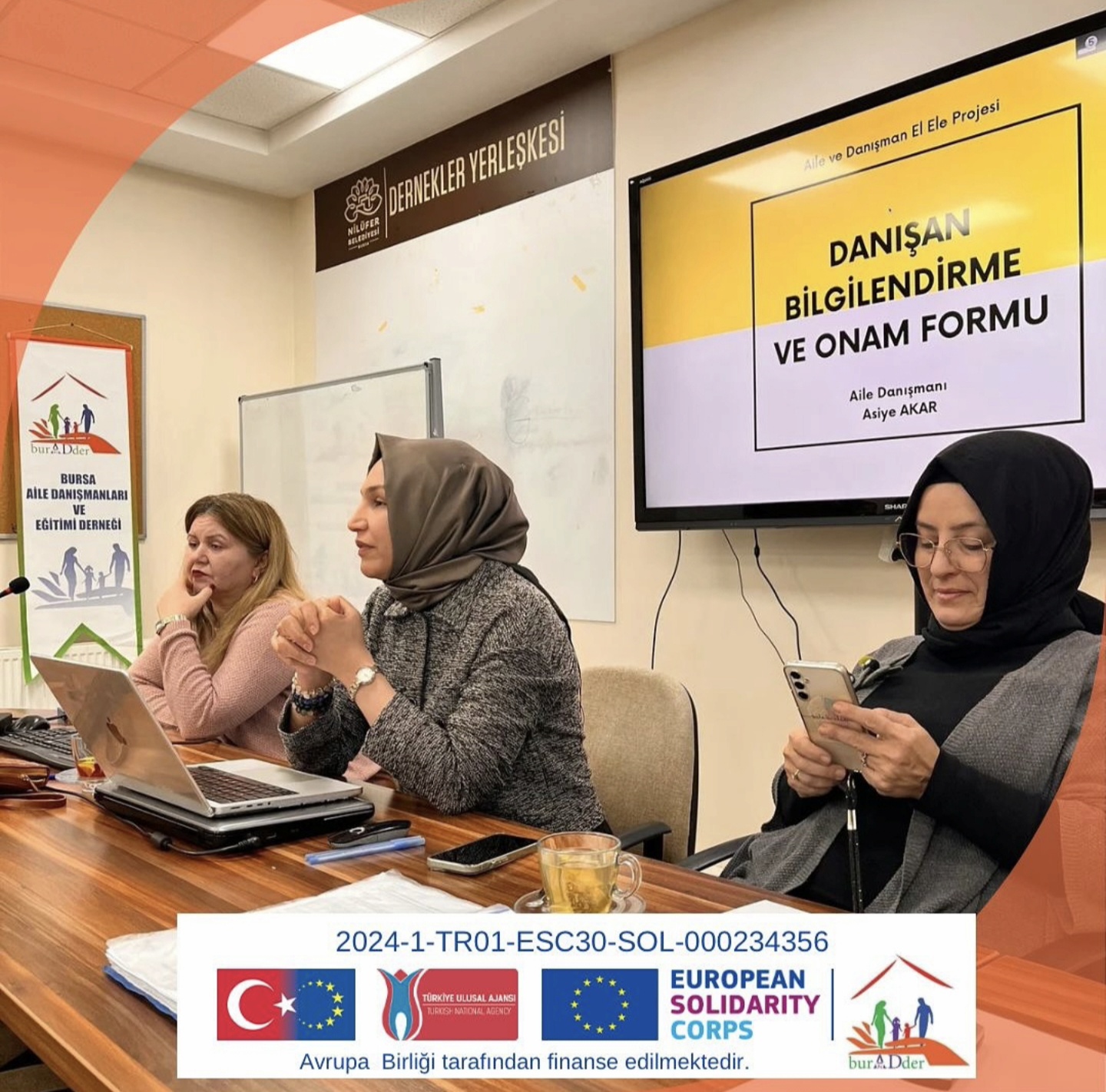 Avrupa Birliği destekli Aile ve Danışman El Ele Projesi kapsamında eğitimlerimizi başarıyla gerçekleştirdik